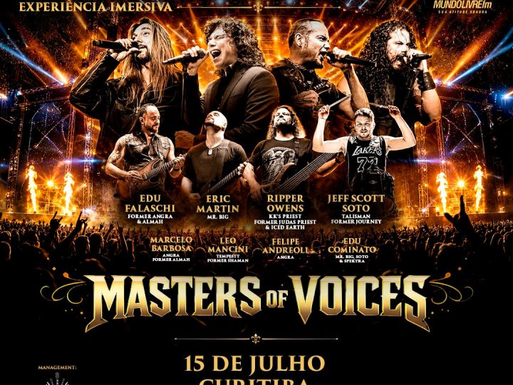 Hard Rock Cafe Curitiba recebe o Masters of Voices para celebrar o Dia do Rock